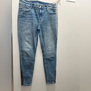 White House Black Market skinny ankle jeans